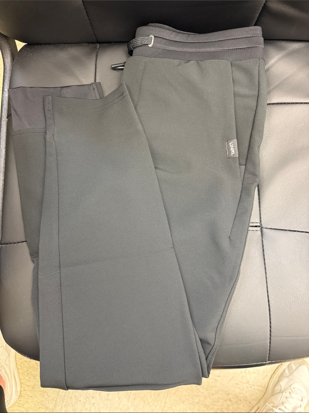 UNRL Kids Black Jogger  - Stretch Performance Bottoms